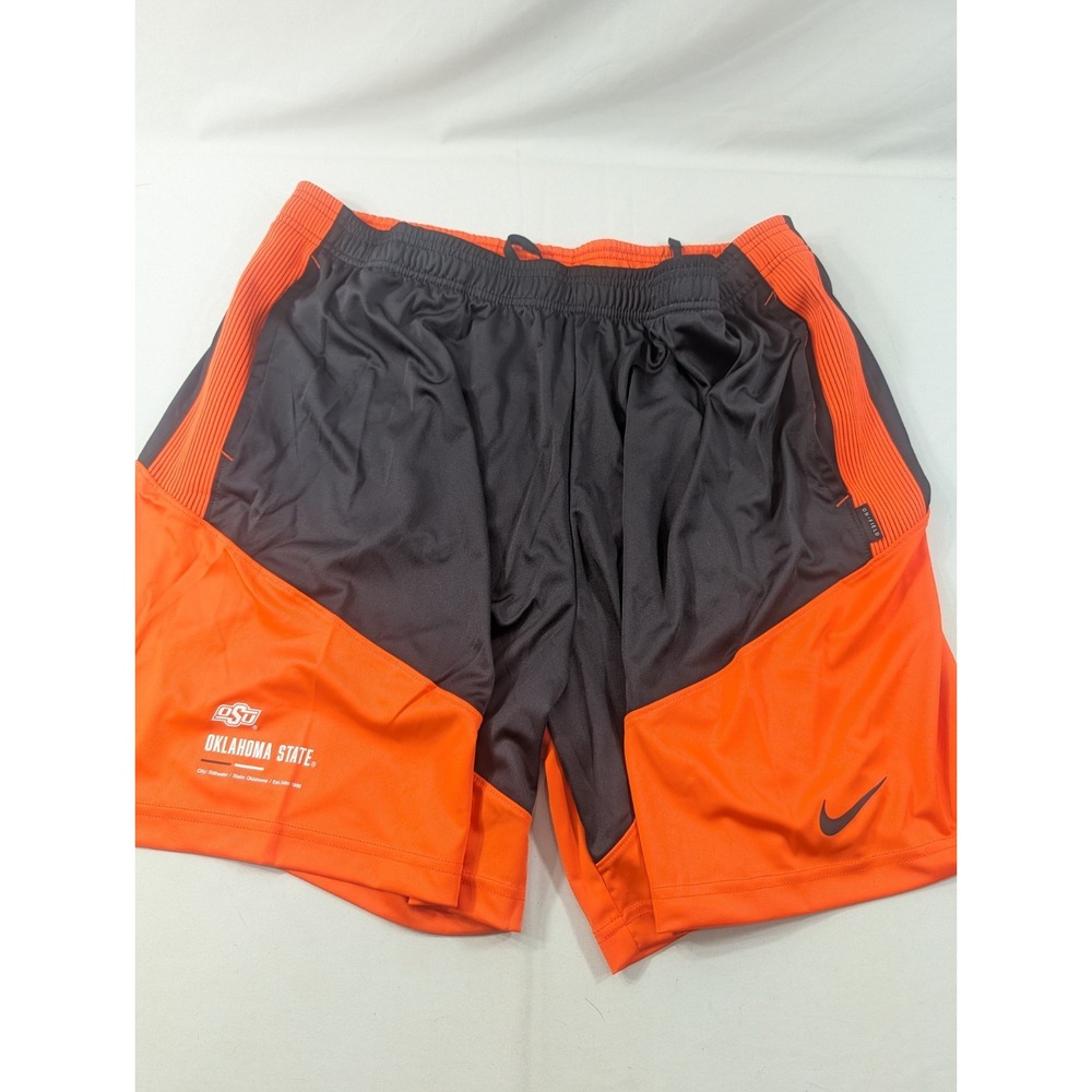 New No Tags Nike Dri-Fit  Shorts On Field Oklahoma State Cowboys  3XL Orange
